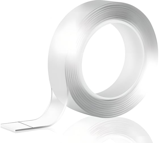 Изображение товара Двусторонняя самоклеящаяся лента ЛОМ 30 мм, 1 м 9322784