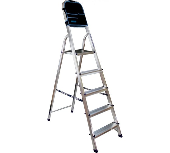 Изображение товара Алюминиевая стремянка Алюмет 7 ступеней с органайзером. Серия AM707AK