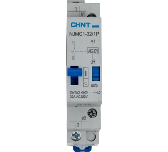 Изображение товара Реле импульсное CHINT NJMC1-32/1P AC 230В (R) 657079