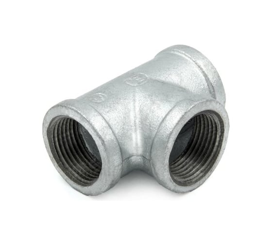 Изображение товара Прямой тройник Fittex PLUS чугун 50 ВР/ВР 127-3573