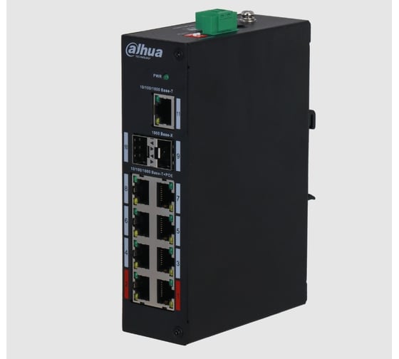 Изображение товара Коммутатор poe DAHUA DH-PFS3211-8GT-120