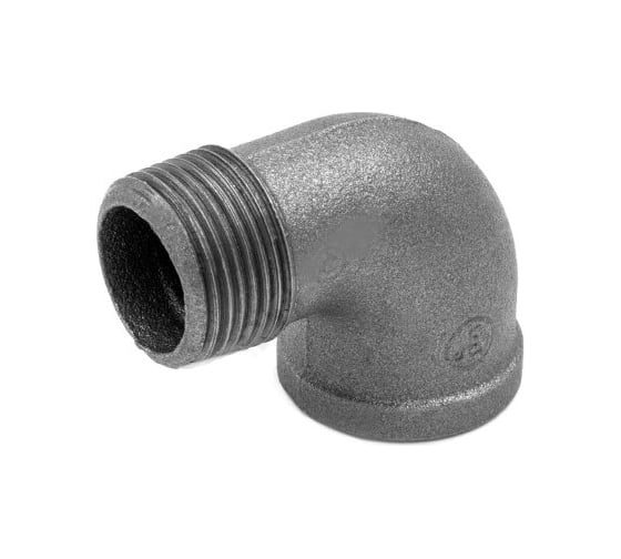 Изображение товара Проходной угольник Fittex PLUS чугун 25 ВР/НР 127-3531