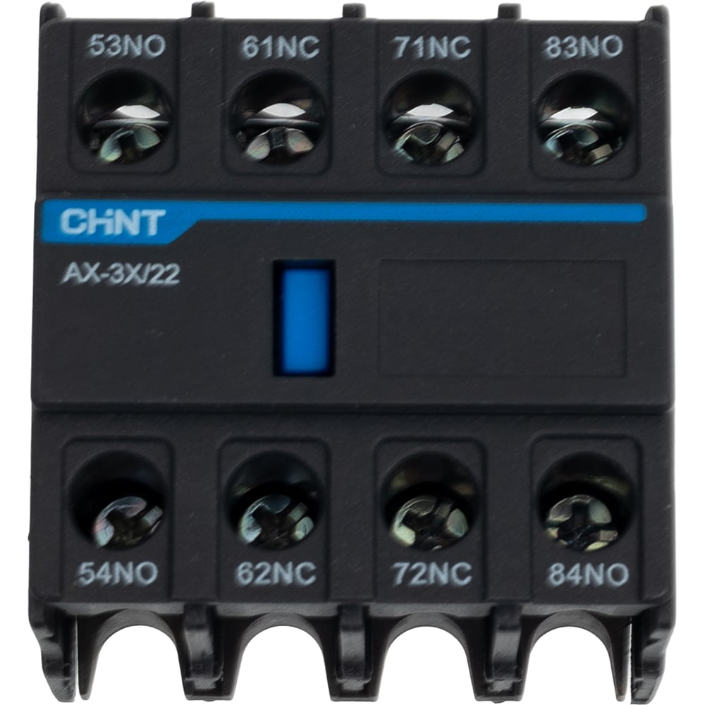 Изображение товара Контактная приставка CHINT AX-3X/22 для контактора NXC-06~630 (R)