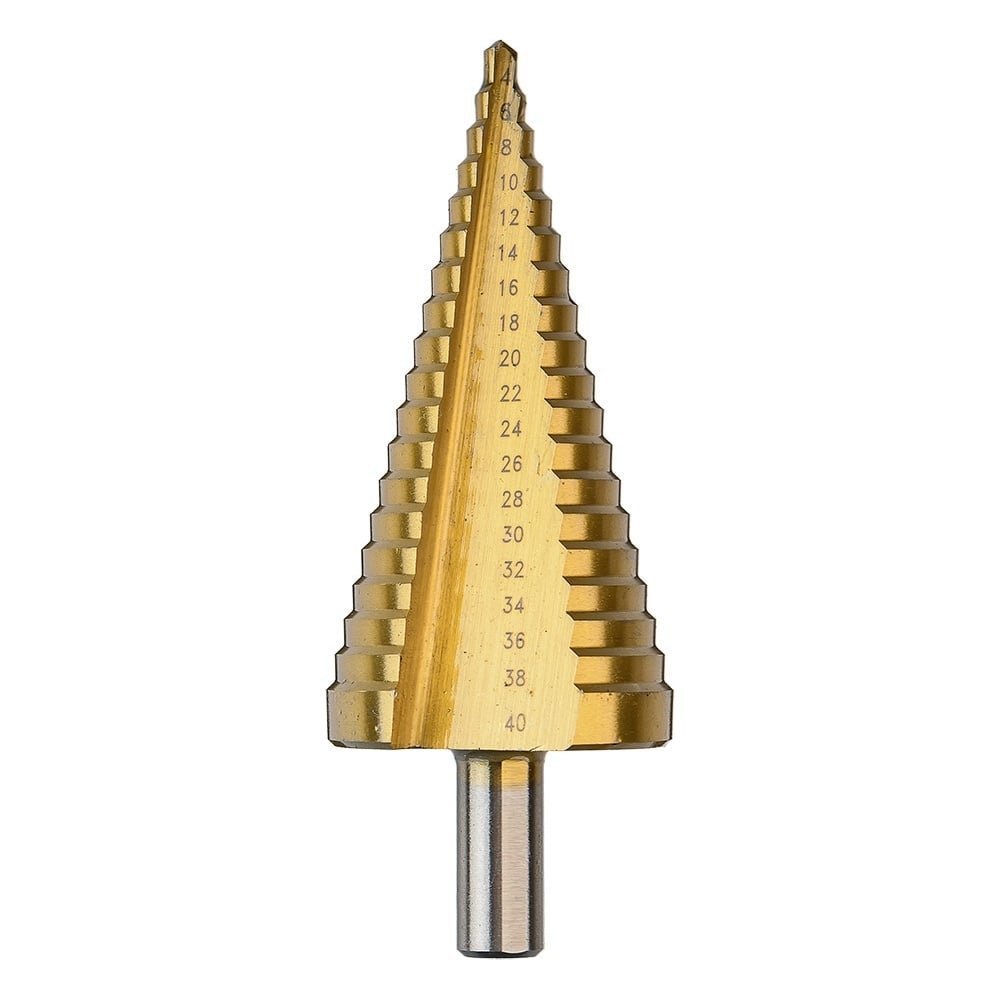 Изображение товара Сверло ступенчатое 4-40 мм 19 ступеней HSS-TIN Diamond Industrial DIDSS440
