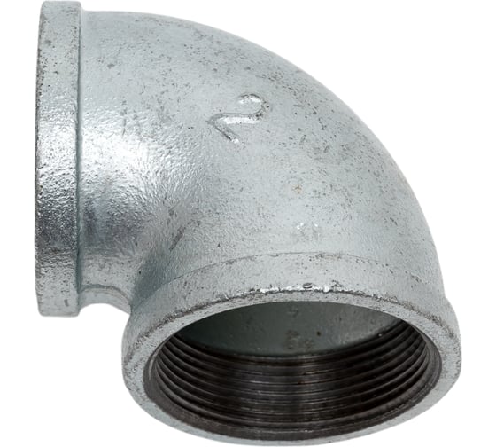 Изображение товара Проходной угольник Fittex PLUS чугун 50 ВР/ВР 127-3585