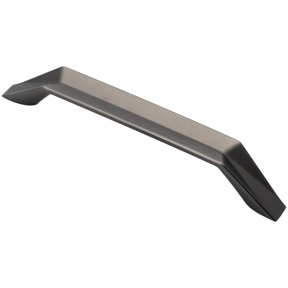 Изображение товара Мебельная ручка AKS PRIZMA-128 брашированный темный никель 160 мм