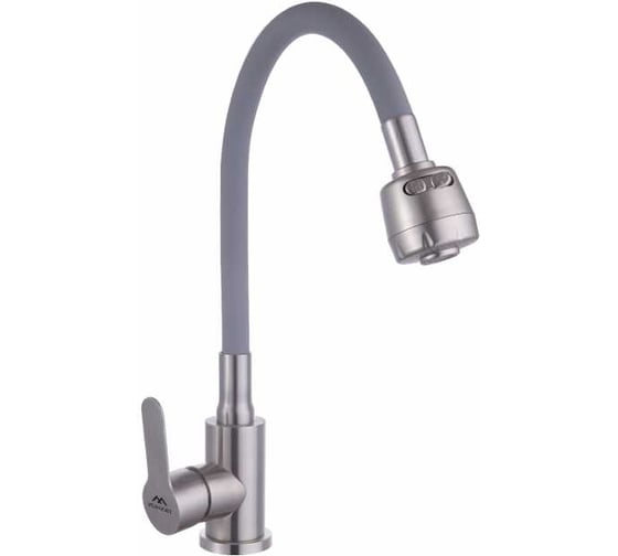 Изображение товара Смеситель для кухни FASHUN серый A54101+N7347