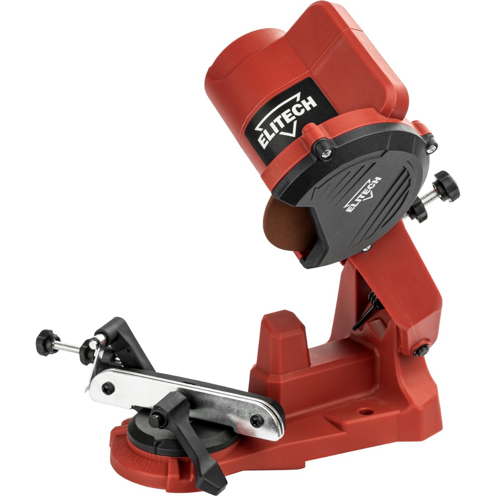 Изображение товара Станок для заточки цепей Elitech СТ 100Ц 220 В мощностью 100 Вт