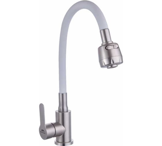 Изображение товара Смеситель для кухни FASHUN белый A54101+N7346