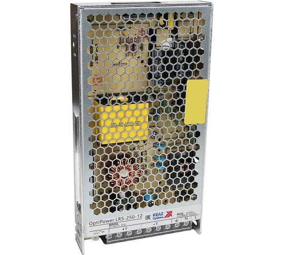 Изображение товара Блок питания панельный КЭАЗ OptiPower LRS 250-12 21A 328886