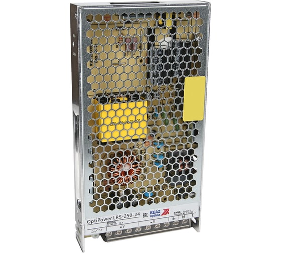Изображение товара Блок питания панельный КЭАЗ OptiPower LRS 250-24 10.4A 328887