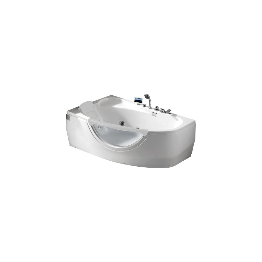Акриловая ванна GEMY подголовник для ванны gemy серый g9082pg