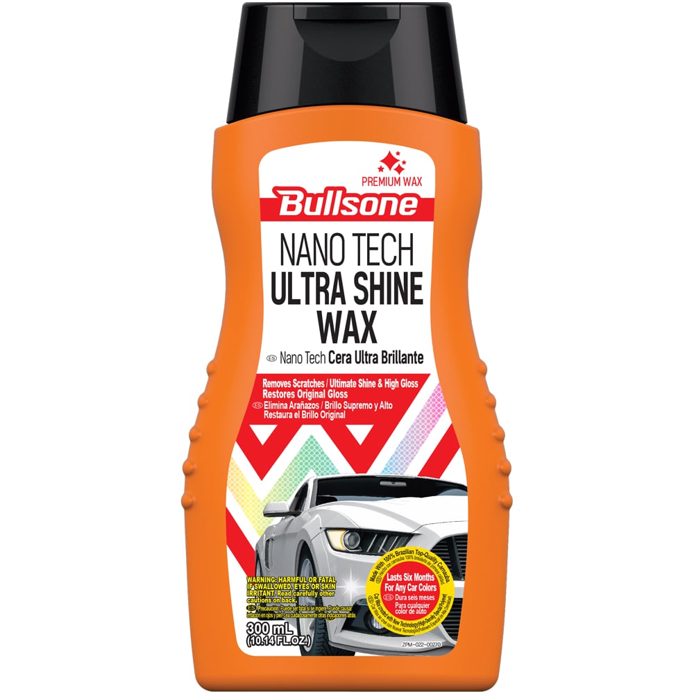 Изображение товара Полироль Bullsone с воском и полимерами 300 мл для ухода за автомобилем