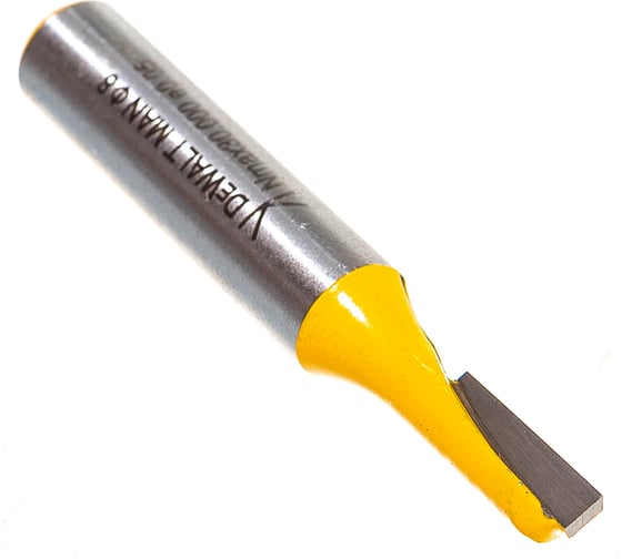 Изображение товара Фреза (5х12х50 мм, Z1, HM, хвостовик 8 мм) DEWALT DT90001-QZ