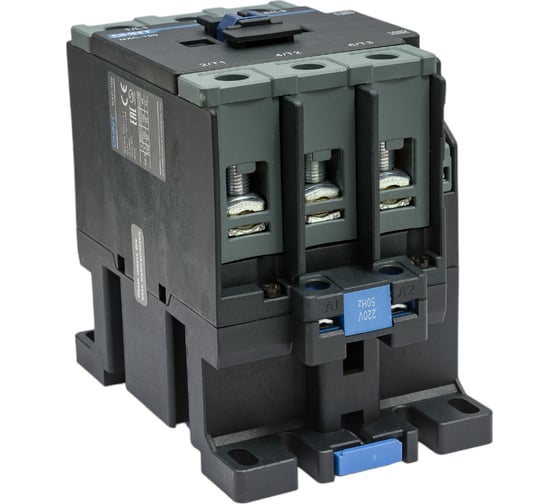 Изображение товара Контактор CHINT NXC-100 100А кат. 220В AC 1НО+1НЗ AC-3 (R) 836824