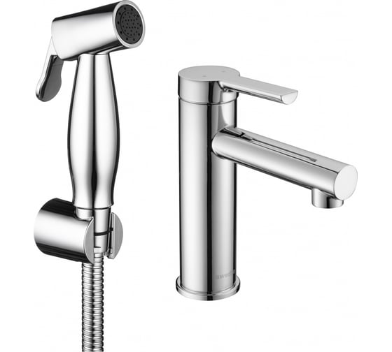 Изображение товара Смеситель для раковины с гигиенической лейкой Swedbe 1060