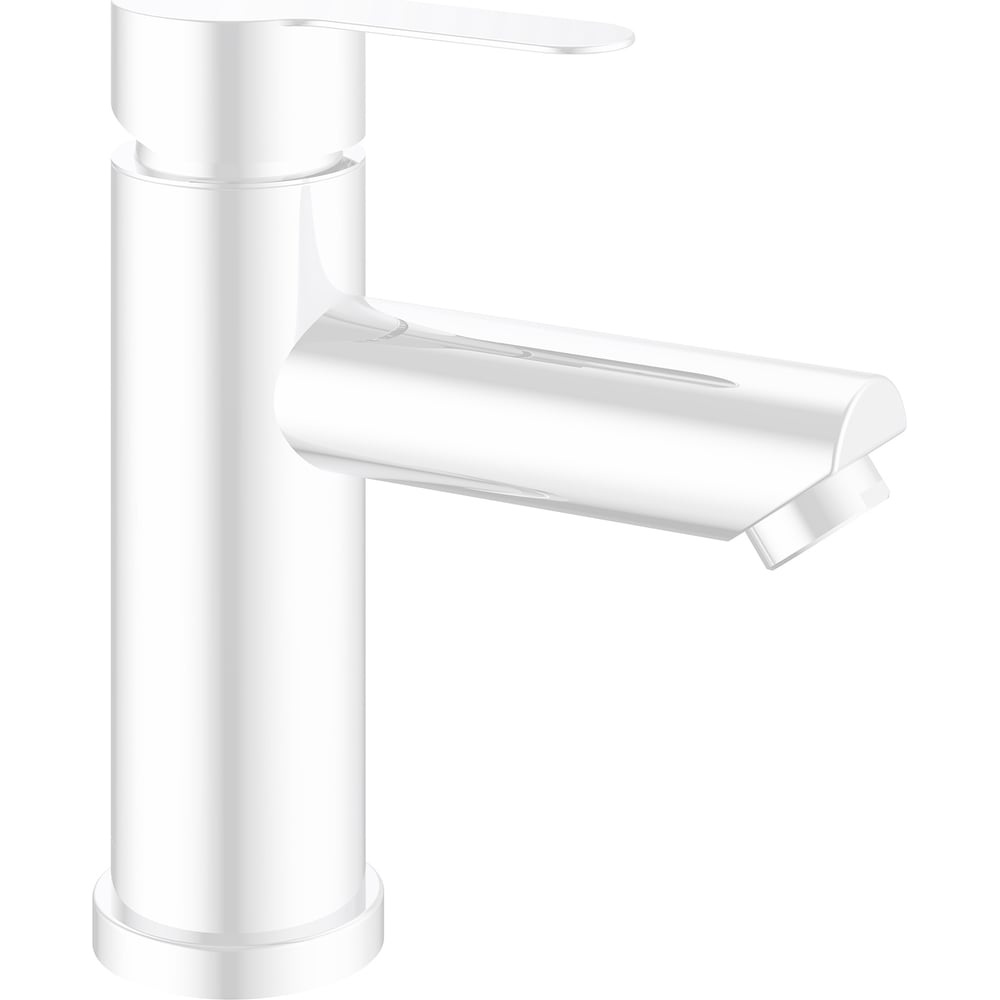 Изображение товара Смеситель для умывальника GOTA ROCIO Algar 017087 из нержавеющей стали белый