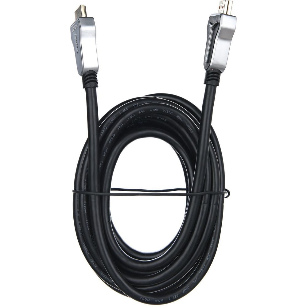 фото Кабель vcom hdmi 19m/m,ver. 2.0, 4k60 hz 5m cg579-5m