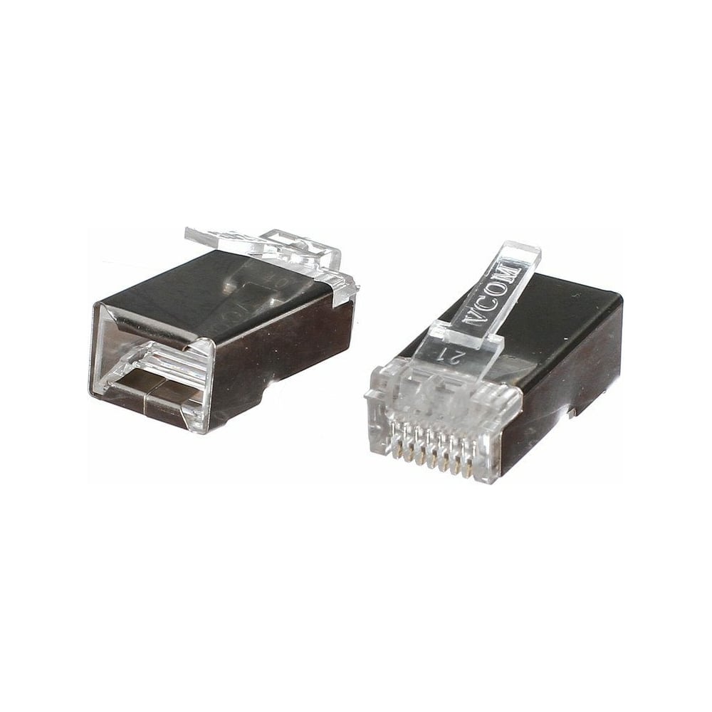 Экранированные коннекторы для FTP кабеля VCOM контакты