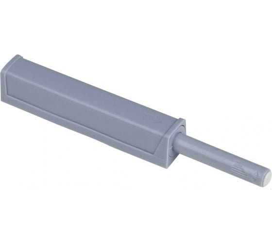 Изображение товара Толкатель фасада AKS Tip on усиленный, с резиновым наконечником, серый AK 82723