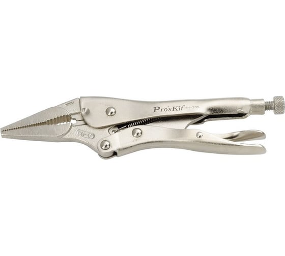 Изображение товара Длинногубцы ProsKit регулировка усилия, защелка, 225мм PN-378E С00037346