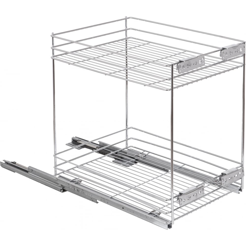 Изображение товара Карго AKS нижнего крепления 40/2 с доводчиком хром 72261