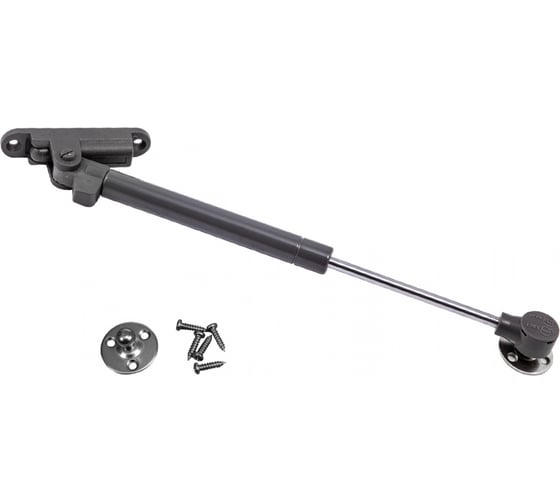 Изображение товара Подъемник газовый AKS 120N с амортизатором серый PLU 66737