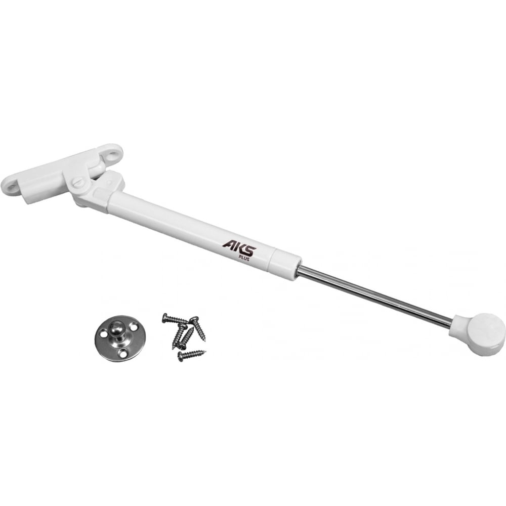 Изображение товара Газовый подъемник AKS 80N с амортизатором, белый