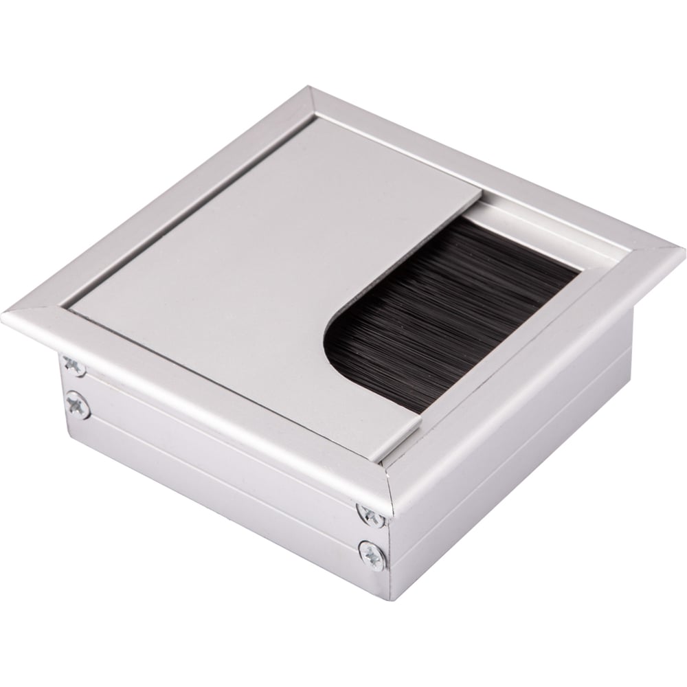 Изображение товара Пропуск кабельный AKS металл 80x80 мм алюминий AK 68126