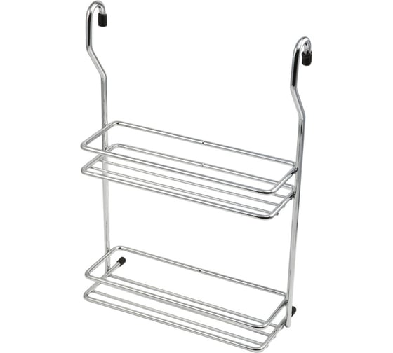 Изображение товара Корзина на рейлинг AKS двойная малая, CWJ116B, хром AK 61603