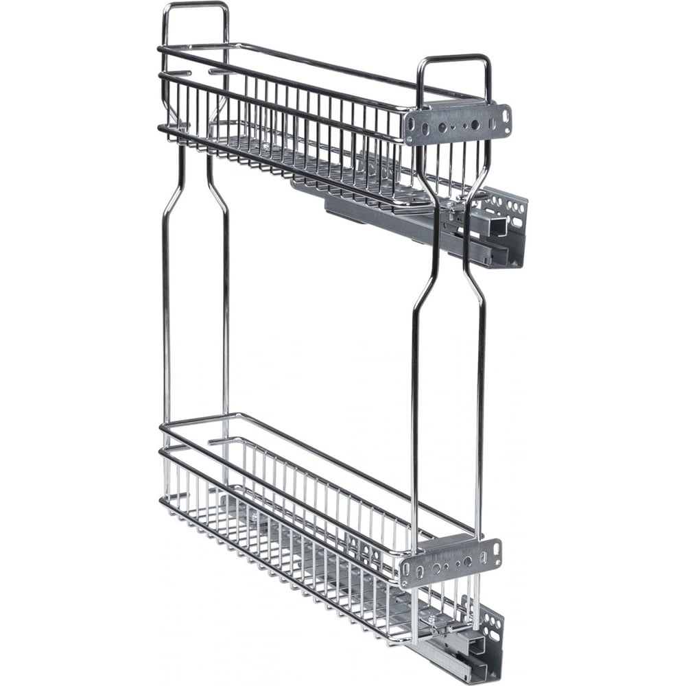 Изображение товара Карго AKS боковая полка 20/2, правая с доводчиком, хром