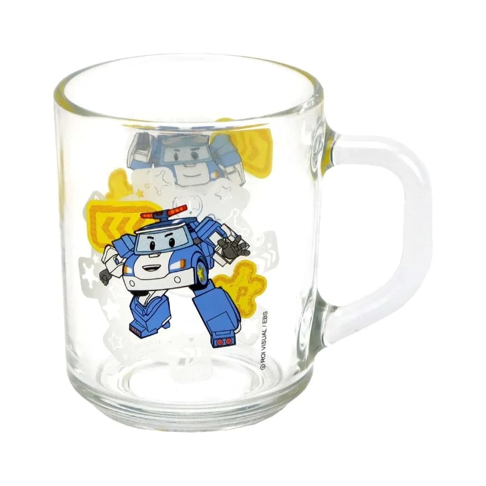 Изображение товара Кружка ND Play робокар поли, матовый, в подарочной упаковке, 230 мл, стекло 275737