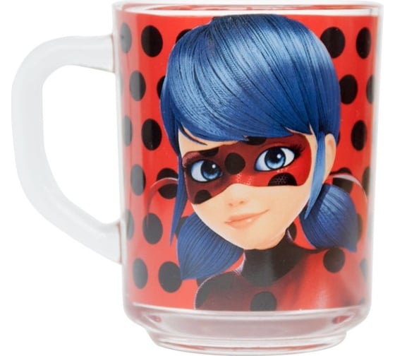 Изображение товара Кружка ND Play леди баг и супер кот, дизайн 1, 230 мл, стекло 272004
