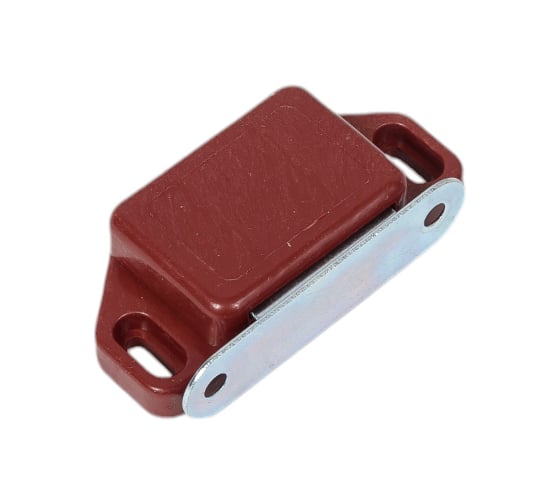 Изображение товара Защелка магнитная мебельная AKS большая, коричневая AK 73002