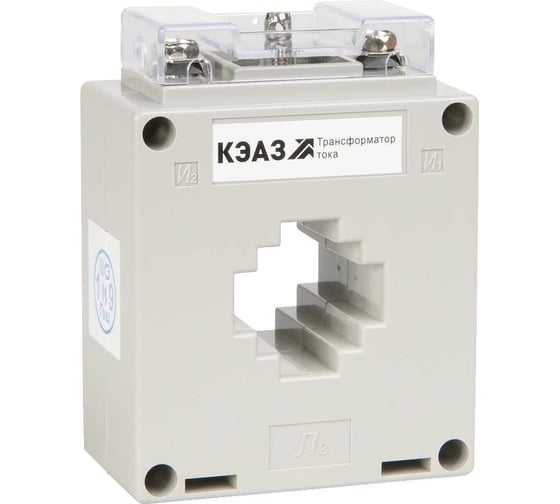 Изображение товара Трансформатор тока КЭАЗ ТТК-30-100/5А-5ВА-0.5-УХЛ3 258631