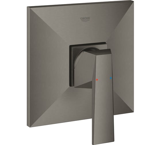 Изображение товара Внешняя часть смесителя для душа Grohe Allure Brilliant темный графит матовый 24071AL0