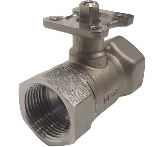 Изображение товара Двухходовой шаровой кран TECHNO 2025А из нержавеющей стали, под привод DN25, G1, КVS 10 660225-1