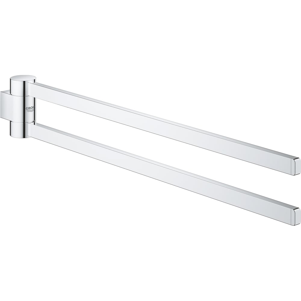 Изображение товара Держатель для полотенец Grohe Selection двойной хром поворотный современный Изображение товара Держатель для полотенец Grohe Selection двойной хром поворотный современный
