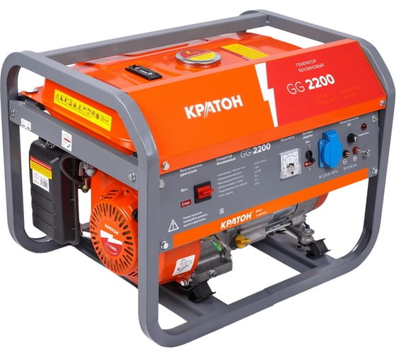 Изображение товара Бензиновый генератор Кратон GG-2200 3 08 01 024