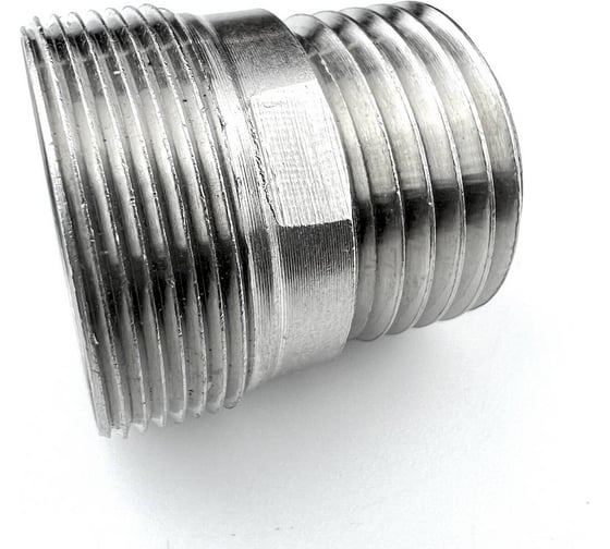 Изображение товара Переходник смесителя Профитт м24нр-м22вр-1/2" нр, латунный никелированный 1895113