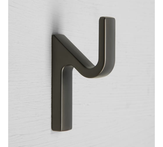 Изображение товара Мебельный крючок CAPPIO однорожковый KC112, цвет графит 9645338