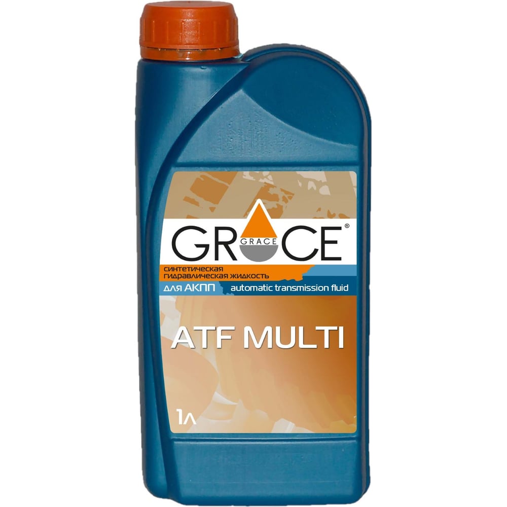 фото Масло трансмиссионное синтетическое grace atf multi 1 л