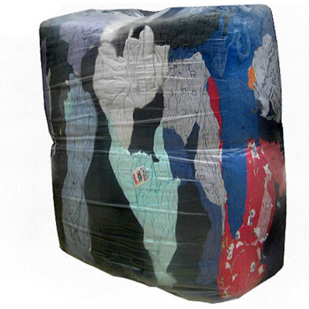 Изображение товара Ветошь трикотаж эконом ОФИСМАГ, лоскуты 40x60 см, 180 г/м², хлопок-синтетика