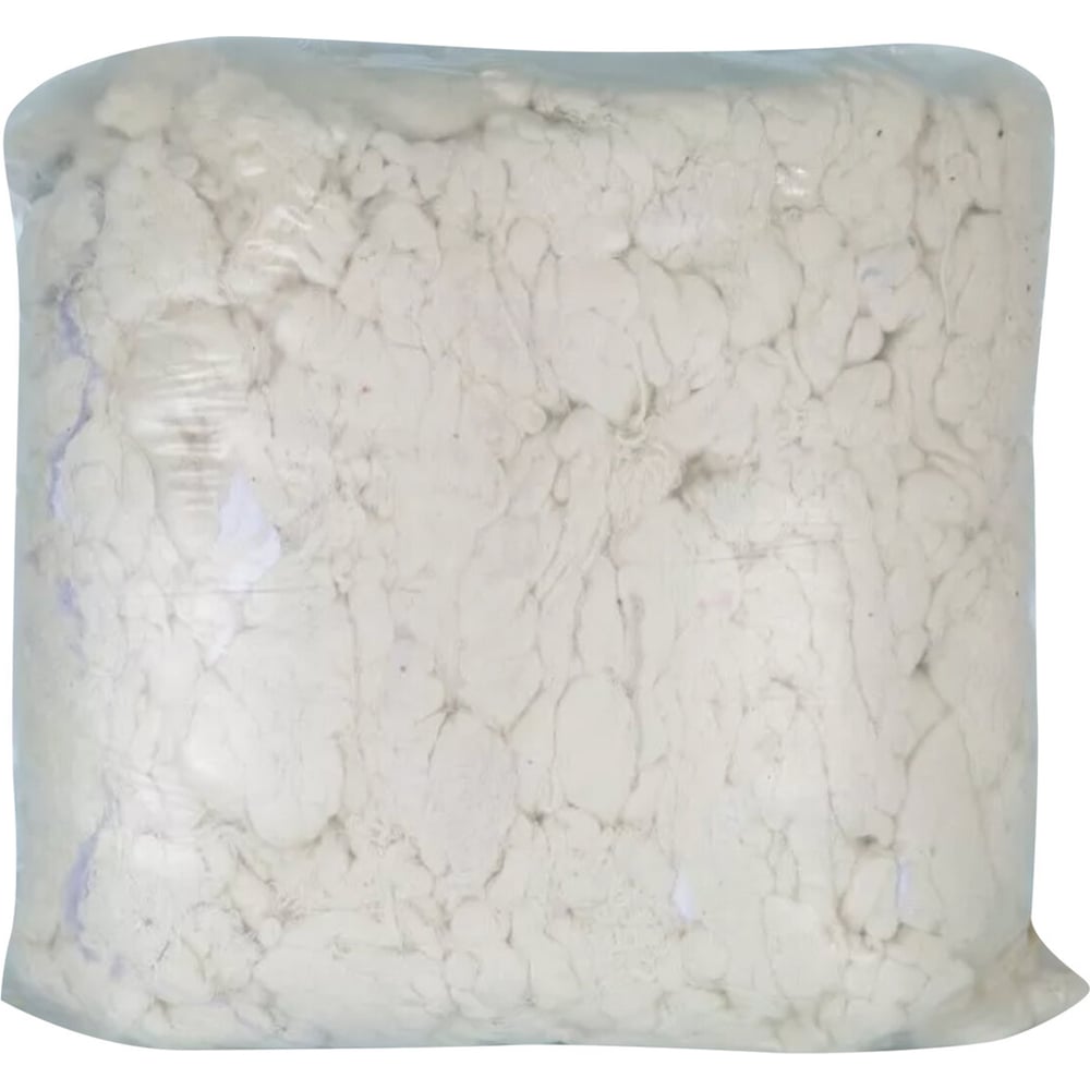 Изображение товара Ветошь ОФИСМАГ хлопковая белая путанка 10 кг