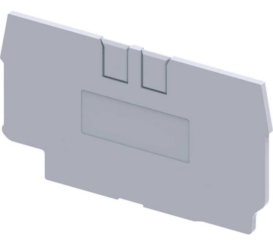 Изображение товара Концевая крышка КЭАЗ для проходной клеммы OptiClip EPCX6 серый 289725