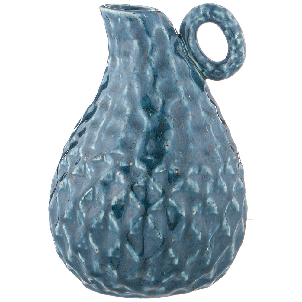 Изображение товара Декоративная керамическая ваза Lefard высота 17,2 см синий