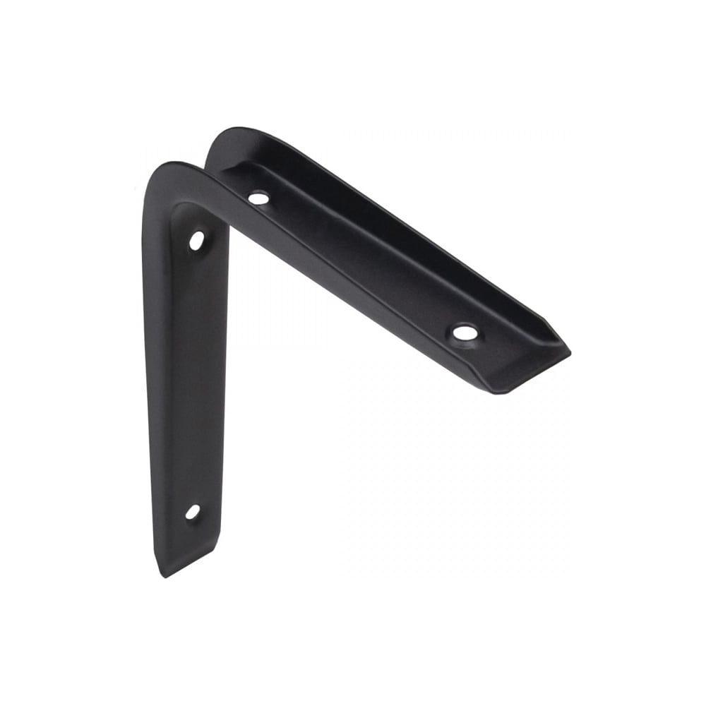 Изображение товара Полкодержатель AKS CRAFT 125x150x1.2 мм черный для мебели и полок