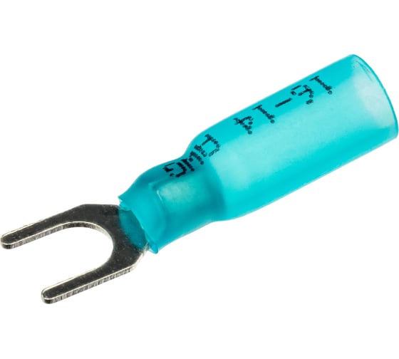 Изображение товара Наконечник duwi НВИ 2.5-4 вилка 2.5мм² термоусадка синий 10шт 26574 4
