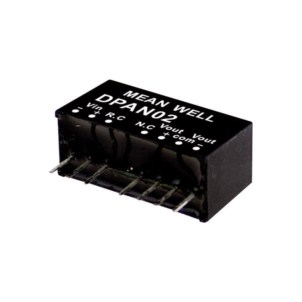 Изображение товара Преобразователь DC-DC Mean Well DPAN02C-05 2.5 В 0.2 А малый размер Изображение товара Преобразователь DC-DC Mean Well DPAN02C-05 2.5 В 0.2 А малый размер