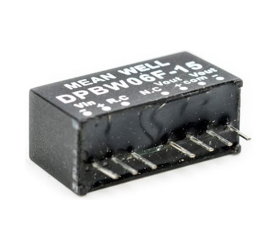 Изображение товара Преобразователь Mean Well DC-DC DPBW06F-12 Т02670541